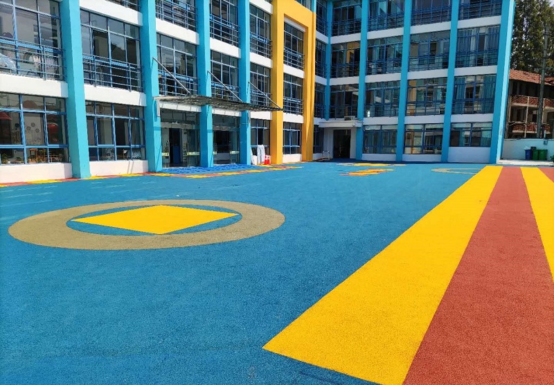 幼兒園塑膠跑道 幼兒園塑膠跑道